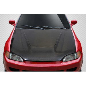 1992-1995 Honda Civic 2DR / HB Vader Hood - 1 Piece - image 1