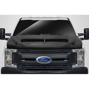 2017-2022 Ford Super Duty F250 F350 F450 Carbon Creations GT500 Hood - 1 Piece - image 1