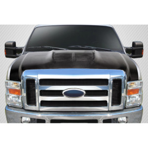 2008-2010 Ford Super Duty F250 F350 F450 GT500 V2 Hood - 1 Piece - image 1