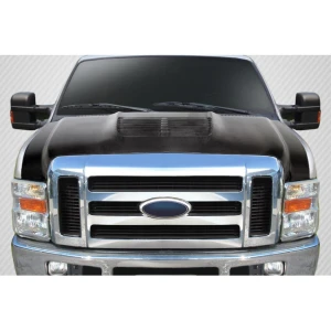 2008-2010 Ford Super Duty GT500 V2 Carbon Fiber Hood - image 1