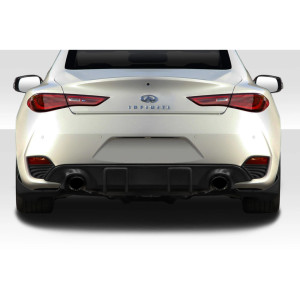 2017-2022 Infiniti Q60 J Spec Rear Diffuser - 3 Piece - image 1