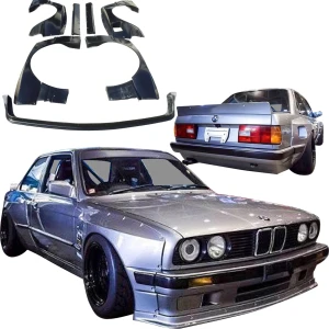 FRP TKYO Wide Body Kit 9pc > BMW 318i 1984-1992> 2dr Coupe - image 1