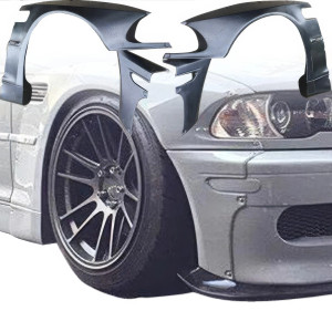 VSaero FRP TKYO Wide Body Fender Flares (front) 4pc 20mm for BMW 325Ci 330Ci (E46) 1999-2001 > 2dr Coupe - image 1 VSaero FRP TKYO Wide Body Fender Flares (front) 4pc 20mm for BMW 325Ci 330Ci (E46) 1999-2001 > 2dr Coupe - image 1