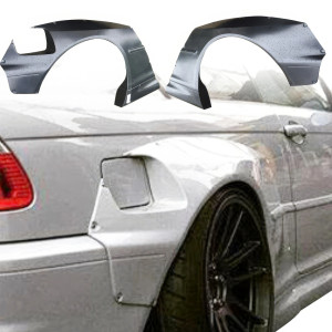 FRP TKYO Wide Body Fender Flares (rear) 60mm > BMW 325Ci 330Ci (E46) 1999-2005 > 2dr Coupe - image 1