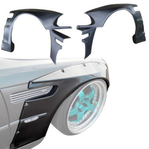 VSaero FRP TKYO Wide Body Fender Flares (front) 4pc 20mm > BMW M3 (E46) 2002-2005 > 2dr Coupe - image 1