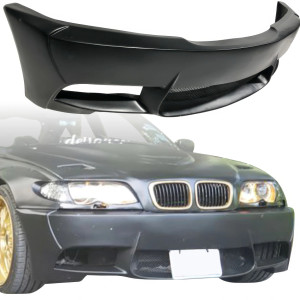 VSaero FRP TKYO V1 Wide Body Front Bumper > BMW 325i 330i (E46) 1999-2005 > 4dr Sedan - image 1