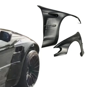 FRP TKYO V1 Wide Body Fender Flares (front) > BMW 325i 330i (E46) 2002-2005 > 4dr Sedan - image 1