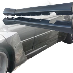 FRP TKYO V1 Wide Body Side Skirts > BMW 325i 330i (E46) 1999-2005 > 4dr Sedan - image 1