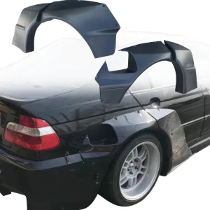 FRP TKYO V1 Wide Body Fender Flares (rear) > BMW 325i 330i (E46) 1999-2005 > 4dr Sedan - image 1