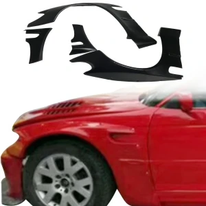FRP TKYO V2 Wide Body Fender Flares (front) > BMW 325i 330i (E46) 2002-2005 > 4dr Sedan - image 1