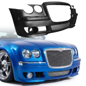 FRP BOME Front Bumper 1pc > Chrysler 300C 2005-2010 - image 1