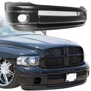VSaero FRP RT Rumble Style Front Bumper 1pc > Dodge Ram 1500 2002-2005 - image 1