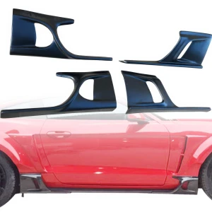 FRP KTOT Side Skirt Lower Splitters > Ford Mustang 2015-2020 - image 1