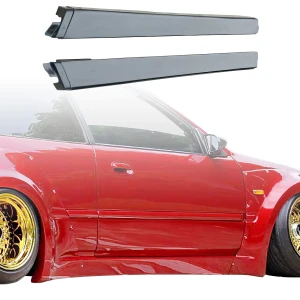 FRP MAM Wide Side Skirts 2pc > Honda Civic EK 1996-2000 > 3dr Hatchback - image 1