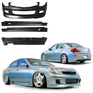 FRP TRUS Body Kit 4pc > Infiniti G35 Sedan 2003-2004 > 4dr Sedan - image 1