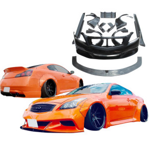 VSaero FRP LBPE Wide Body Kit for Infiniti G37 Coupe 2008-2015 > 2dr Coupe - image 1 VSaero FRP LBPE Wide Body Kit for Infiniti G37 Coupe 2008-2015 > 2dr Coupe - image 1