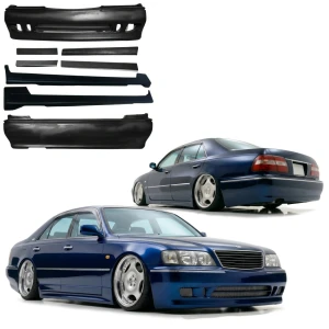 FRP JD Body Kit 8pc > Infiniti Q45 Y33 Cima 1997-2001 - image 1