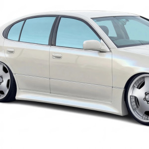 VSaero FRP VERT Side Skirts > Lexus GS300 1998-2005 - image 1