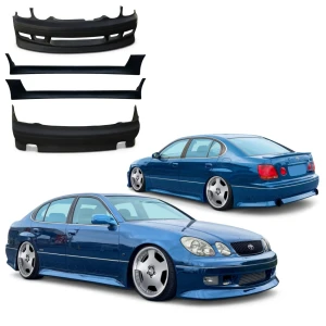 FRP VERT Body Kit 4pc > Lexus GS300 1998-2005 - image 1