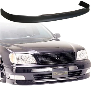 FRP FKON Front Lip Valance > Lexus LS400 UCF21 1998-2000 - image 1