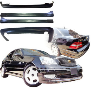 VSaero FRP WAL Body Kit 4pc for Lexus LS430 UCF30 2001-2003 - image 1 VSaero FRP WAL Body Kit 4pc for Lexus LS430 UCF30 2001-2003 - image 1