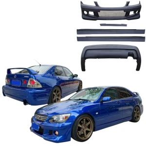 FRP HKES Body Kit 4pc > Lexus IS300 SXE10 2000-2005 - image 1