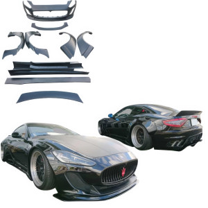 VSaero FRP LBPE Wide Body Kit /w Wing for Maserati GranTurismo 2008-2013 - image 1 VSaero FRP LBPE Wide Body Kit /w Wing for Maserati GranTurismo 2008-2013 - image 1