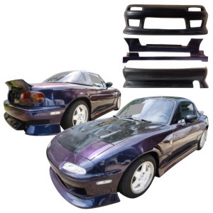 VSaero FRP DUC Body Kit 4pc > Mazda Miata MX-5 (NA) 1990-1997 - image 1