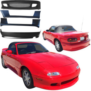 VSaero FRP RSAC Body Kit 4pc > Mazda Miata MX-5 (NA) 1990-1997 - image 1