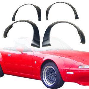 VSaero FRP TU99 NN2 Wide Body Fender Flares (set) 4pc 50mm > Mazda Miata MX-5 (NA) 1990-1997 - image 1