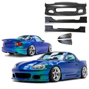 FRP BOME Body Kit 4pc > Mazda Miata (NB) 1998-2005 - image 1