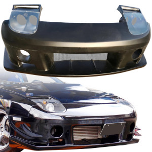 VSaero FRP RAME FC2000 Front Bumper w Lenses > Mazda RX-7 (FC3S) 1986-1992 - image 1