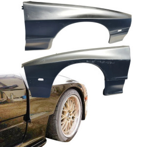 VSaero FRP TDES Wide Body Fenders (front) 25mm > Mazda RX-7 (FC3S) 1986-1992 - image 1