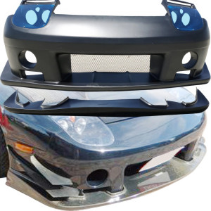 VSaero FRP RAME FC2000 Front Bumper w TDES Lip > Mazda RX-7 (FC3S) 1986-1992 - image 1
