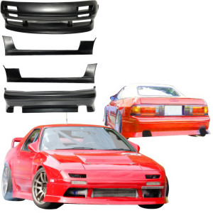 VSaero FRP SSTY Body Kit 4pc > Mazda RX-7 (FC3S) 1986-1992 - image 1