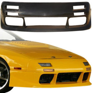 VSaero FRP VANQ Front Bumper for Mazda RX-7 (FC3S) 1986-1992 - image 1 VSaero FRP VANQ Front Bumper for Mazda RX-7 (FC3S) 1986-1992 - image 1