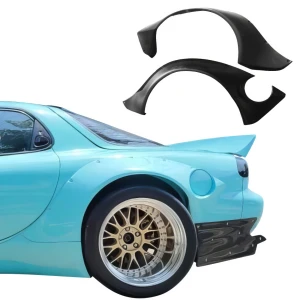 FRP TKYO Wide Body Fender Flares (rear) 100mm > Mazda RX-7 (FD3S) 1993-1997 - image 1