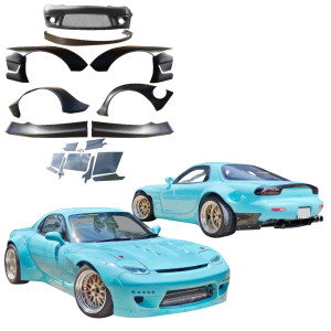 VSaero FRP TKYO Wide Body Kit 11pc > Mazda RX-7 (FD3S) 1993-1997 - image 1