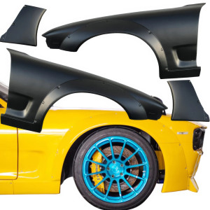 VSaero FRP TKYO Boss Wide Body Fenders (front) 4pc 40mm > Mazda RX-7 (FD3S) 1993-1997 - image 1