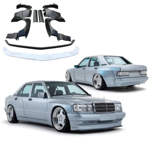 FRP TKYO Wide Body Kit 12pc > Mercedes-Benz 190E (W201) 1988-1993 - image 1
