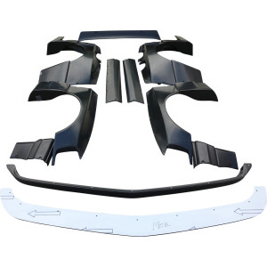 VSaero FRP TKYO Body Kit w Wing 13pc > Mercedes-Benz 190E (W201) 1988-1993 - image 1