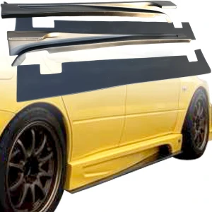 FRP VAR Side Skirts 4pc > Mitsubishi Evolution EVO8 EVO9 CT9A 2003-2006 - image 1