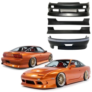 FRP BSPO v2 Body Kit 4pc > Nissan 240SX 1989-1994 > 3dr Hatch - image 1