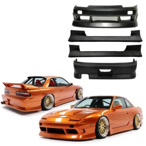 FRP BSPO v2 Body Kit 4pc > Nissan 240SX 1989-1994 > 2dr Coupe - image 1