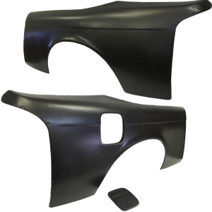 VSaero FRP MSPO Wide Body Fenders (rear) w cap 30mm > Nissan 240SX (S14) 1995-1998 - image 1