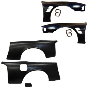 FRP SMAD Wide Body Fenders Set 30/30mm > Nissan 240SX (S14) 1995-1996 - image 1