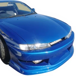 FRP WOR9 v1 Front Bumper > Nissan 240SX (S14) 1997-1998 - image 1