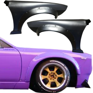 FRP TKYO Boss Wide Body Fenders (front) 50mm > Nissan 240SX (S14) 1995-1998 - image 1