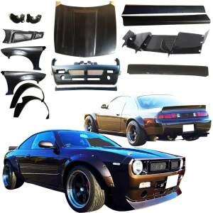 FRP TKYO Boss Wide Body Kit w Wing 16pc > Nissan 240SX (S14) 1995-1998 - image 1