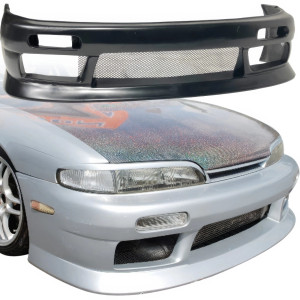 VSaero FRP VERT Front Bumper > Nissan 240SX (S14) 1995-1996 - image 1